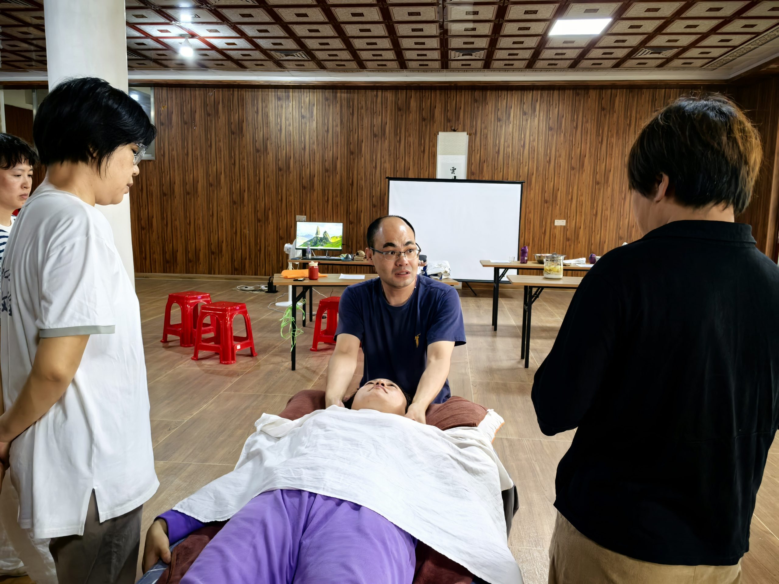 手法培訓現場